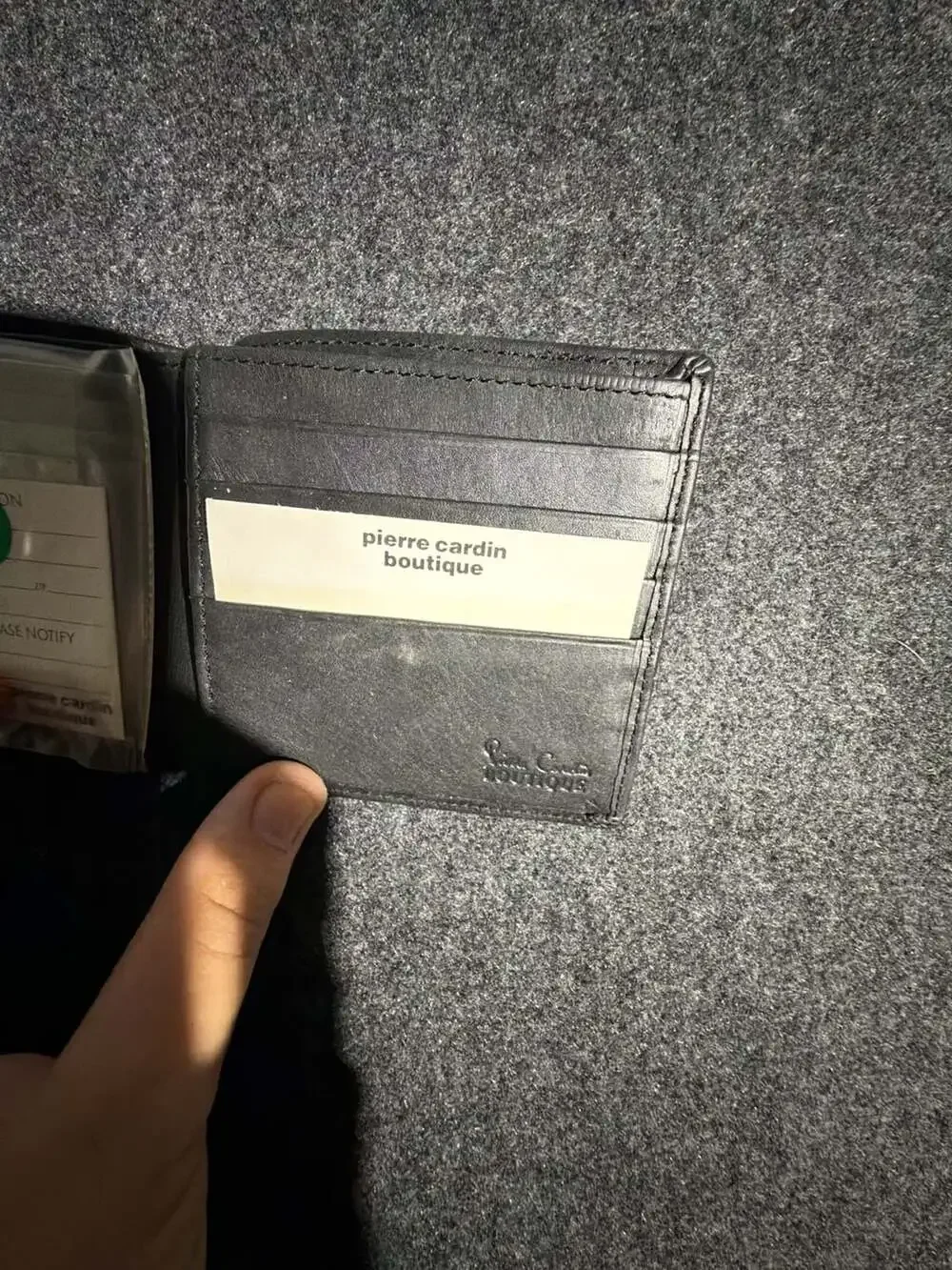 Pierre Cardin Boutique Leather Bifold Wallet